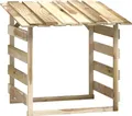 vidaXL Pergola mit Dach 100x90x100 cm Imprägniertes Kiefernholz