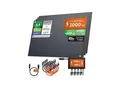 Solarway® Balkonkraftwerk 2000W komplett Steckdose - neuester 2000W Wechselrichter - Solaranlage Komplettset - 500W bifaziale Solarmodule & Envertech & Zubehör