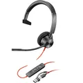 Plantronics – Blackwire 3310 Mono kabelgebundenes USB-A/USB-C Headset C3310-M