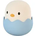 MegaLight LED-Nachtlicht Baby Eggy mit Akku Blau