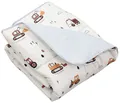 TupTam Spielmatte TupTam Baby Spielmatte Kinder Große Spieldecke Krabbeldecke 120 x 120
