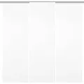 Bestgoodies Flächenvorhang Ellen 3er Pack Weiß