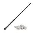 Audioproject A440 - Kurzstab Autoantenne Dachantenne Radioantenne für Auto 33 cm für VW Golf 4 5 6 7 Lupo Polo 6R Audi Opel Ford Focus Renault BMW Seat Skoda - DAB-Antenne Auto Antenne Dach Autoradio
