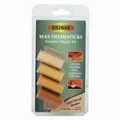 BRIWAX Wachs Spachtel Stecken Hellbraun Creme Farbtöne 4 Packung Mix +