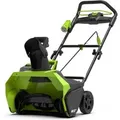 Greenworks Akku-Schneefräse GD40ST 40 V Grün