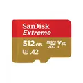Sandisk SanDisk Extreme 512 GB MicroSDHC UHS-I Klasse 10 (SDSQXAV-512G-GN6MA)
