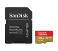 Sandisk microSDXC Extreme, Adapter, 1 Jahr RescuePRO Deluxe Speicherkarte (512 GB, UHS Class 3, 190 MB/s Lesegeschwindigkeit)