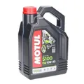 Motoröl für Motorräder MOTUL 5100 4T 10W40 - Technosynthese - 4 Liter