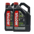 MOTUL 5100 SAE 10W-40 4T Motorradöl JASO MA2, API SM, API SL, 2x4 Liter