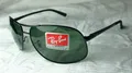 RAY-BAN SONNENBRILLE *RB 3387 002/9A Gr.64* NEU Schwarz - Polarisiert