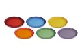 LE CREUSET Steingut-Coupé-Set mit 6 Seitenplatten
