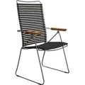 Houe CLICK Position Chair mit Bambusarmlehnen Black