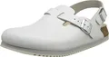 Birkenstock Superlauf Damen Clogs Kay SL Weiß - SCHMALES Fußbett 39