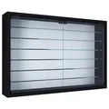 VCM Hängevitrine "Mandosa", BxHxL: 60 x 40 x 10 cm - schwarz