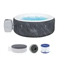 Bestway LAY-Z-SPA Boracay  AirJet Whirlpool Ø 180cm 4 Pers WLAN Energiespar Pool
