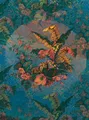 Vlies-Fototapete KOMAR, HERITAGE ORIENT BLEU, 4 Teile, BxH 200 x 270 cm