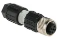 Phoenix Contact SACC M12 Rundsteckverbinder Stecker 4-polig / 4.0A Kabelmontage, Klemmanschluss IP 67