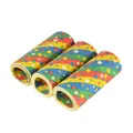 Riesenluftschlangen Confetti farbenfrohe Partydekoration 3x15 Meter