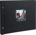 Goldbuch Schraubalbum Bella Vista schwarz 39x31 cm sw Seiten