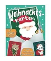 Meine Weihnachtskarten zum Ausmalen und Basteln: Weihnachten Malbuch für Kinder
