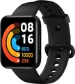 Xiaomi Poco Watch (schwarz), Messung SpO2, Herzfrequenz, 1,6 Zoll AMOLED-Display, GPS, ATM-Wasserbeständigkeit, Schwarz, italienische Version, Einheitsgröße