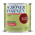 DurAcryl Buntlack Rubinrot 375 ml RAL 3003 Seidenmatt Schöner Wohnen