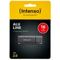 kQ Intenso USB Stick Alu Line 16 GB USB 2.0 anthrazit