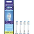 Oral-B Aufsteckbürsten Pulsonic Clean, Schall-Technologie, weiß, 4 Stück