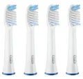 Oral-B Aufsteckbürsten Pulsonic Clean 4er - Aufsteckbürsten - weiß