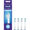 Oral-B Pulsonic Clean Ersatzbürsten 4x für Ultraschallzahnbürste Aufsteckbürsten