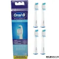 Oral-B Pulsonic Clean 4er Aufsteckbürsten Für Schallzahnbürsten, Bürstenaufsatz