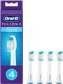 Oral-B Pulsonic Clean Aufsteckbürsten für Schallzahnbürsten 4 Stück