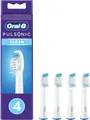 Oral-B Pulsonic Clean Aufsteckbürste - Weiß, 4 Stück