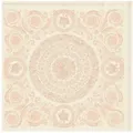 Profhome Vliestapete 370556-GU Barock Tapete Ornament glänzend rosa silber 7,035 m2, leicht strukturiert, glänzend, (1 Rolle, 7,035 qm), Vliestapete in pink rosa 0.7 m x 10.05 m