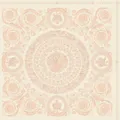 Profhome 370556-GU Barock Tapete Ornament glänzend rosa silber 7,035 m2