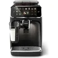 Philips Kaffeevollautomat 5400 Series, 12 Kaffeespezialitäten, LatteGo Milchsystem, Touchdisplay, Schwarz (EP5441/50) - Schwarz