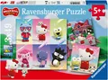 Ravensburger Puzzle Hello Kitty, Abenteuer in Cherry Town, 147 Puzzleteile, Made in Europe