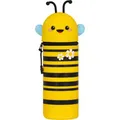 Legami Federmäppchen Kawaii 2-in-1 Bee, KA0021, Schlamperetui, aus Kunststoff, gelb / schwarz