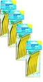 4x TePe Angle Interdentalbürsten in gelb 0,7mm 4x 6 Stück
