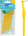 TePe Angle Interdental Brushes Yellow 0.7mm (Size 4) 6 Pack