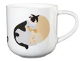 ASA SELECTION Tasse coppa Henkelbecher Siesta 0,4l, Fine Bone China