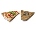 Pizza-Pappen Unterlage Slice "Enjoy your Meal" braun, bedruckt, 250 St.