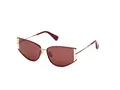 MaxMara MM0141 69S shiny bordeaux 58/17/135 Damen Sonnenbrillen