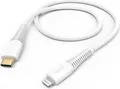 Hama 00201603, 1,5 m, Lightning, USB C, Männlich, Männlich, Weiß