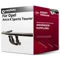 Für Opel Astra K S. Typ B16 (Westfalia) Anhängerkupplung vertikal abnehmbar neu