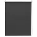 Rollo Thermo-Rollo Klemmfix, ohne Bohren, Verdunkelung, Roomy, Klemmbar, Anschraubbar, Klemmbar, Anschraubbar grau 95 cm x 150 cm