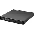 SANDBERG USB Mini DVD Burner SlimLine schwarz, USB 2.0
