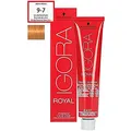 Schwarzkopf Igora Royal 9-7 Extra Hellblond Kupfer, 79 g