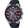 Uhr, Edifice, Solar, Chrono, Bk\R - Schwarz/Rot
