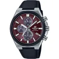 Casio Men's Chronograph Quartz Watch with Leather Strap EFS-S630BL-5AVUEF